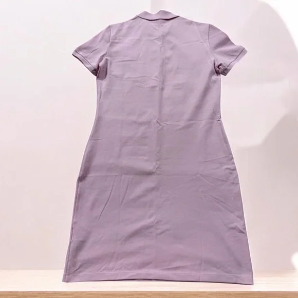 Women's Slim Fit Stretch Mini Piqu Polo Dress